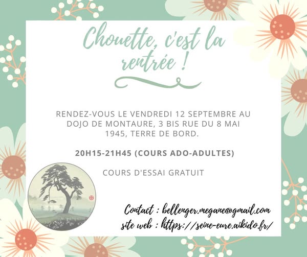 affchiche rentrée 2025